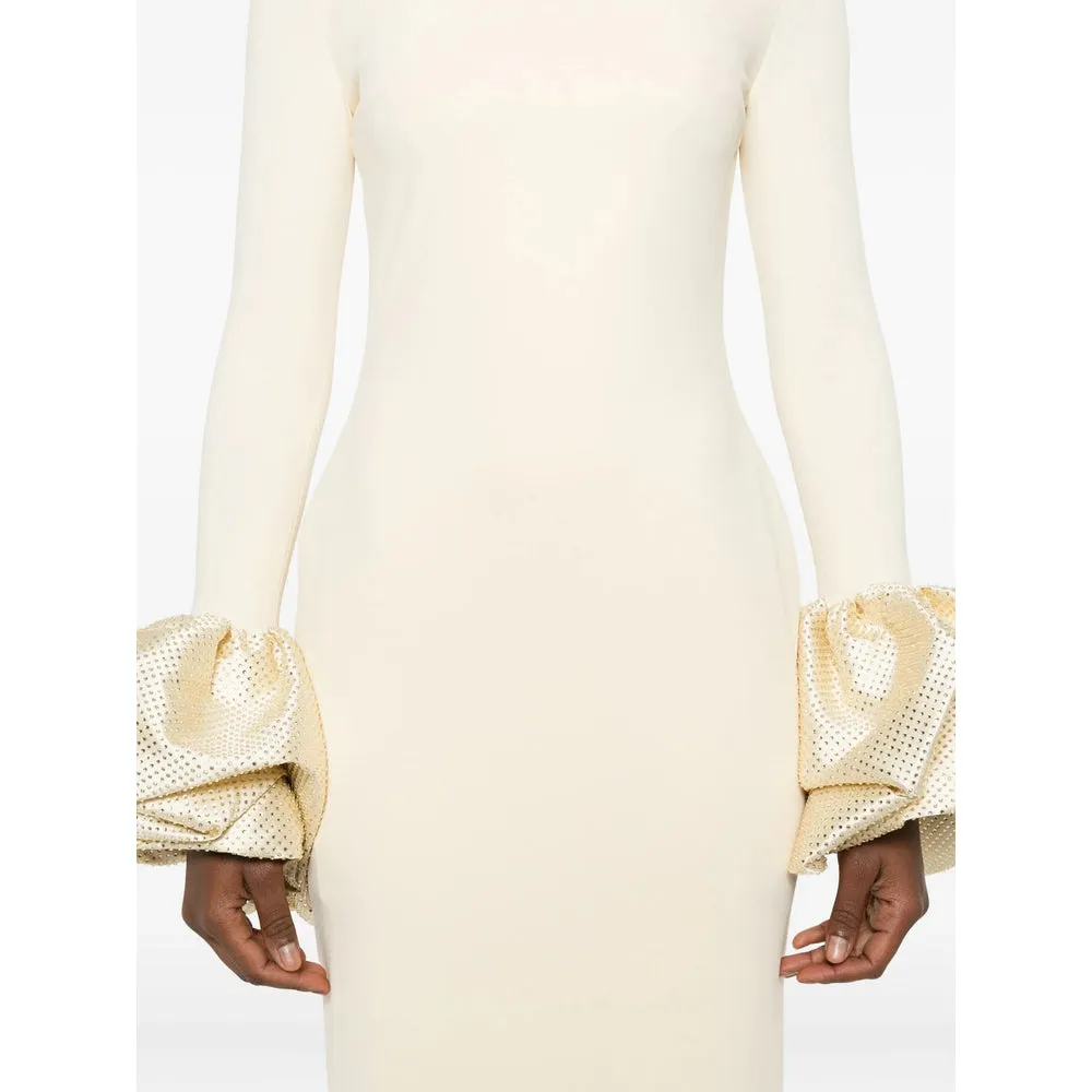 Long Sleeve Dress with Ruffled Sleeves sold by Lord & Taylor product image thumbnail 3