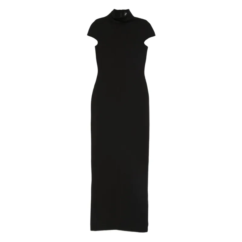 High Neck Black Maxi Dress sold by Lord & Taylor