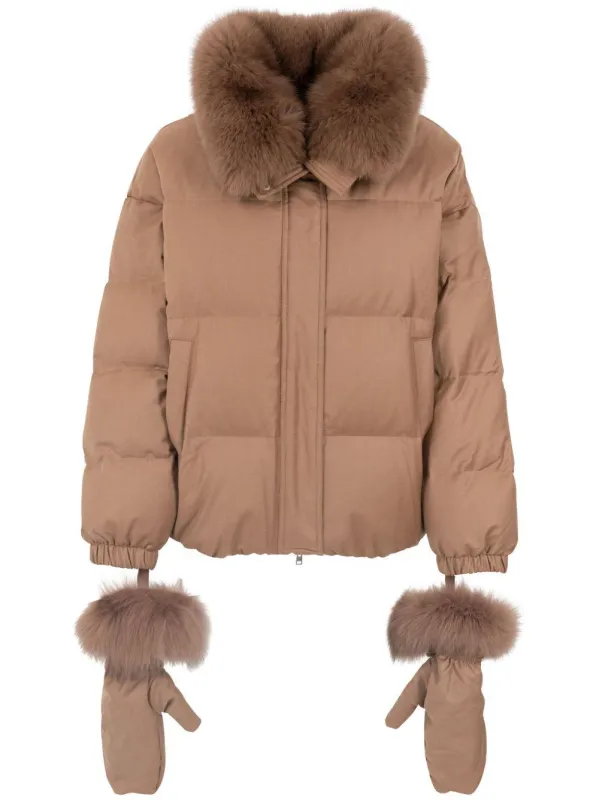 Yves Salomon Down Jacket sold by Lord & Taylor