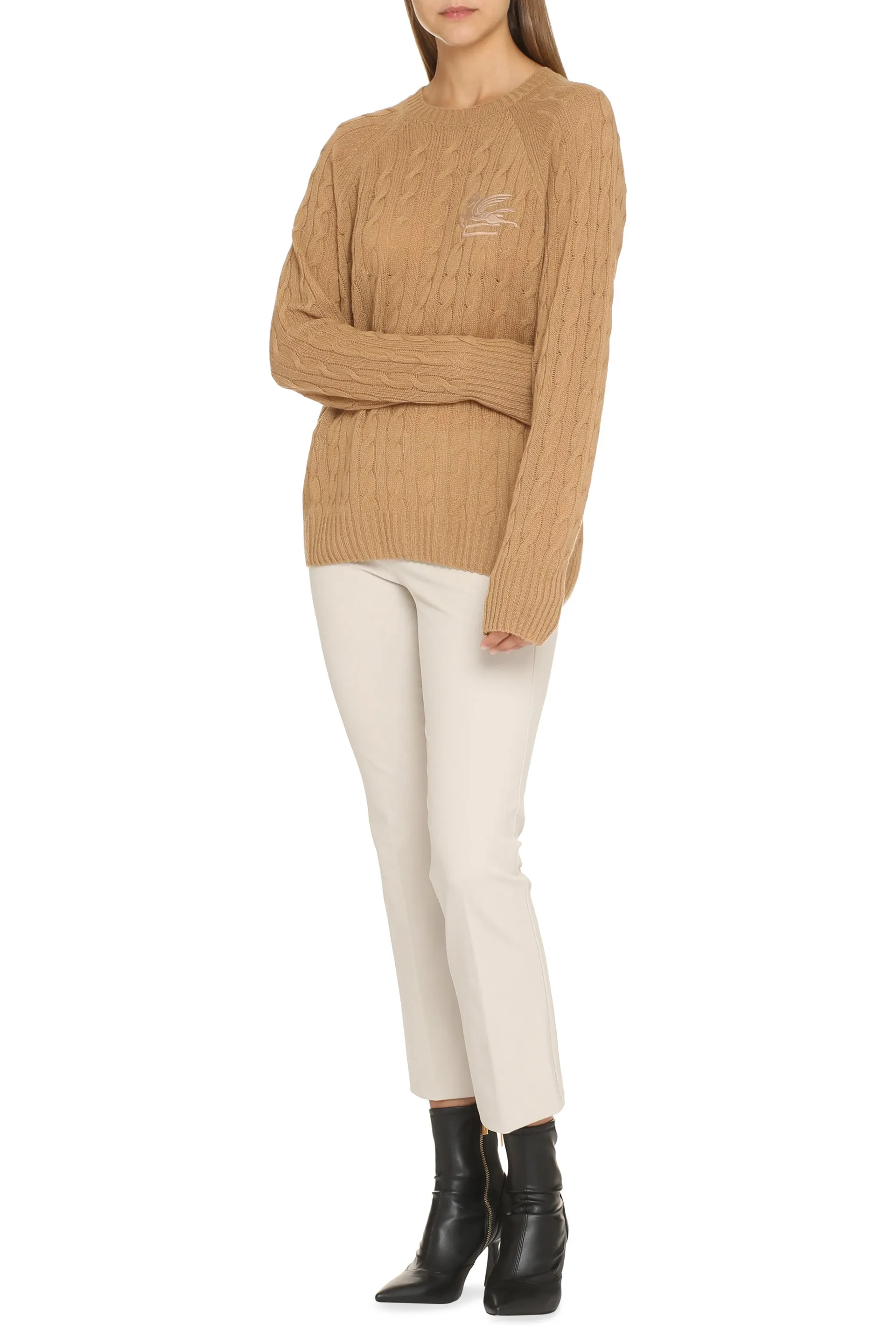 Cashmere Crew-Neck Sweater sold by Lord & Taylor product image thumbnail 3