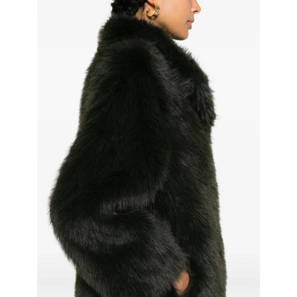 Green Long Sleeves Fur Coat sold by Lord & Taylor product image thumbnail 3
