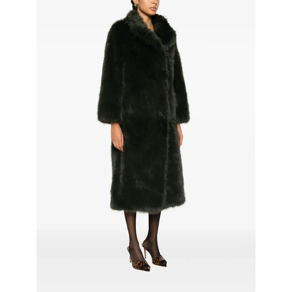 Green Long Sleeves Fur Coat sold by Lord & Taylor product image thumbnail 5