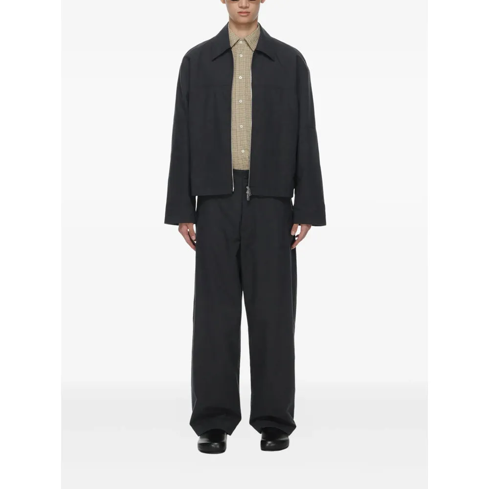 Black Double-Pleat Trousers sold by Lord & Taylor product image thumbnail 2