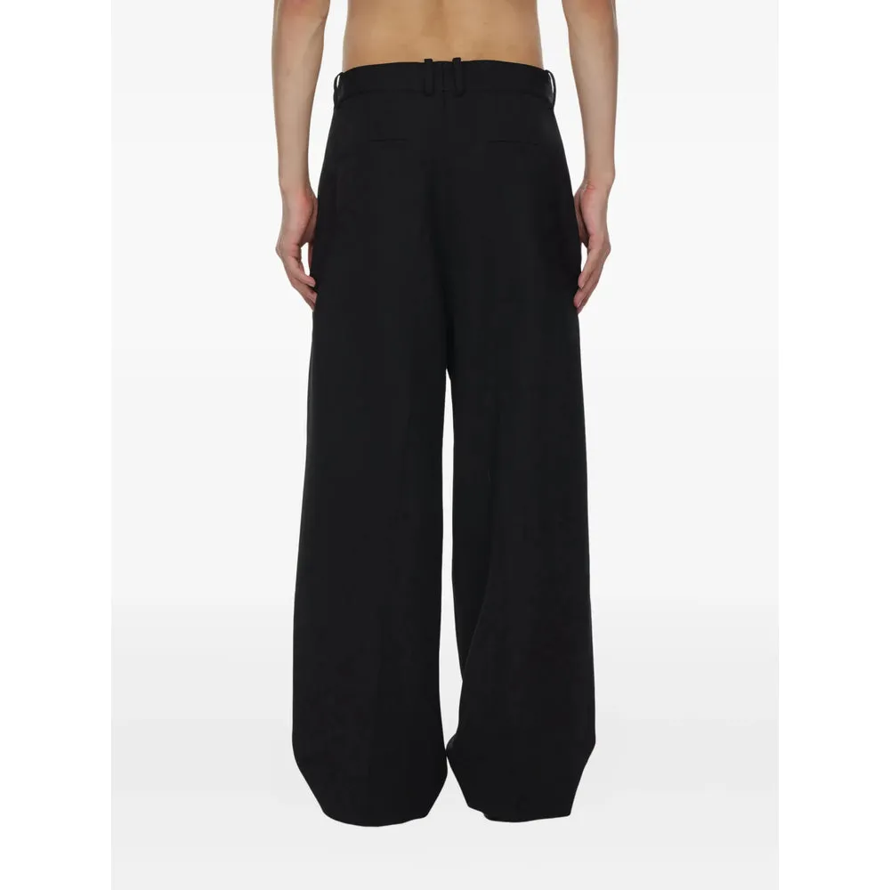Black Double-Pleat Trousers sold by Lord & Taylor product image thumbnail 4