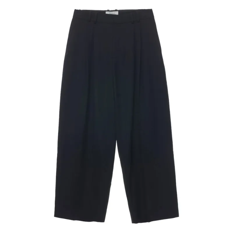 Black Double-Pleat Trousers sold by Lord & Taylor