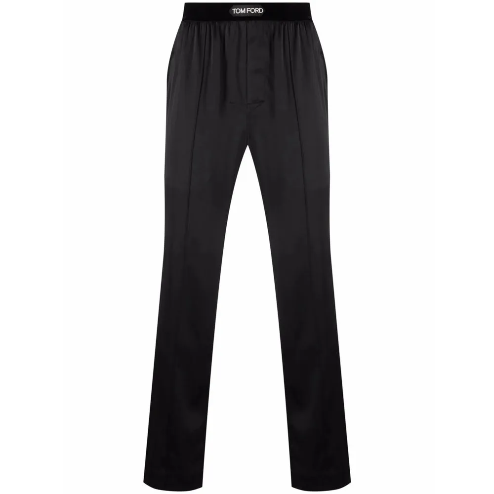 Black Stretch Silk Lounge Pants sold by Lord & Taylor