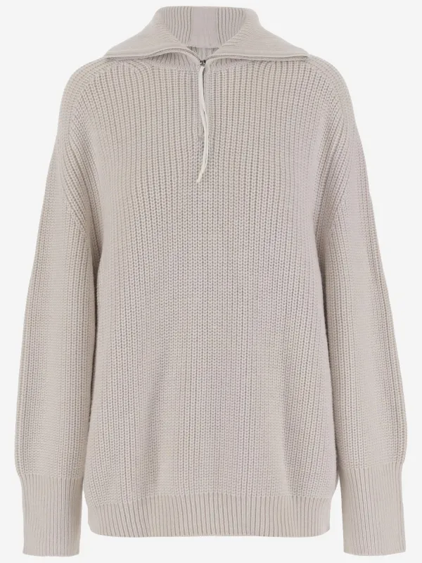 Wool Zip-Up Sweater sold by Lord & Taylor