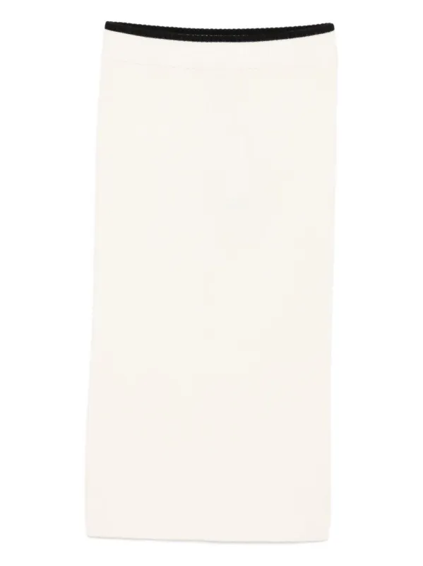 Pinko Midi Skirt in White sold by Lord & Taylor
