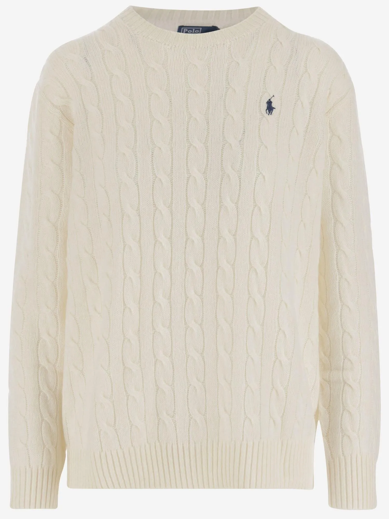 Wool and Cashmere Logo Sweater sold by Lord & Taylor product image thumbnail 2