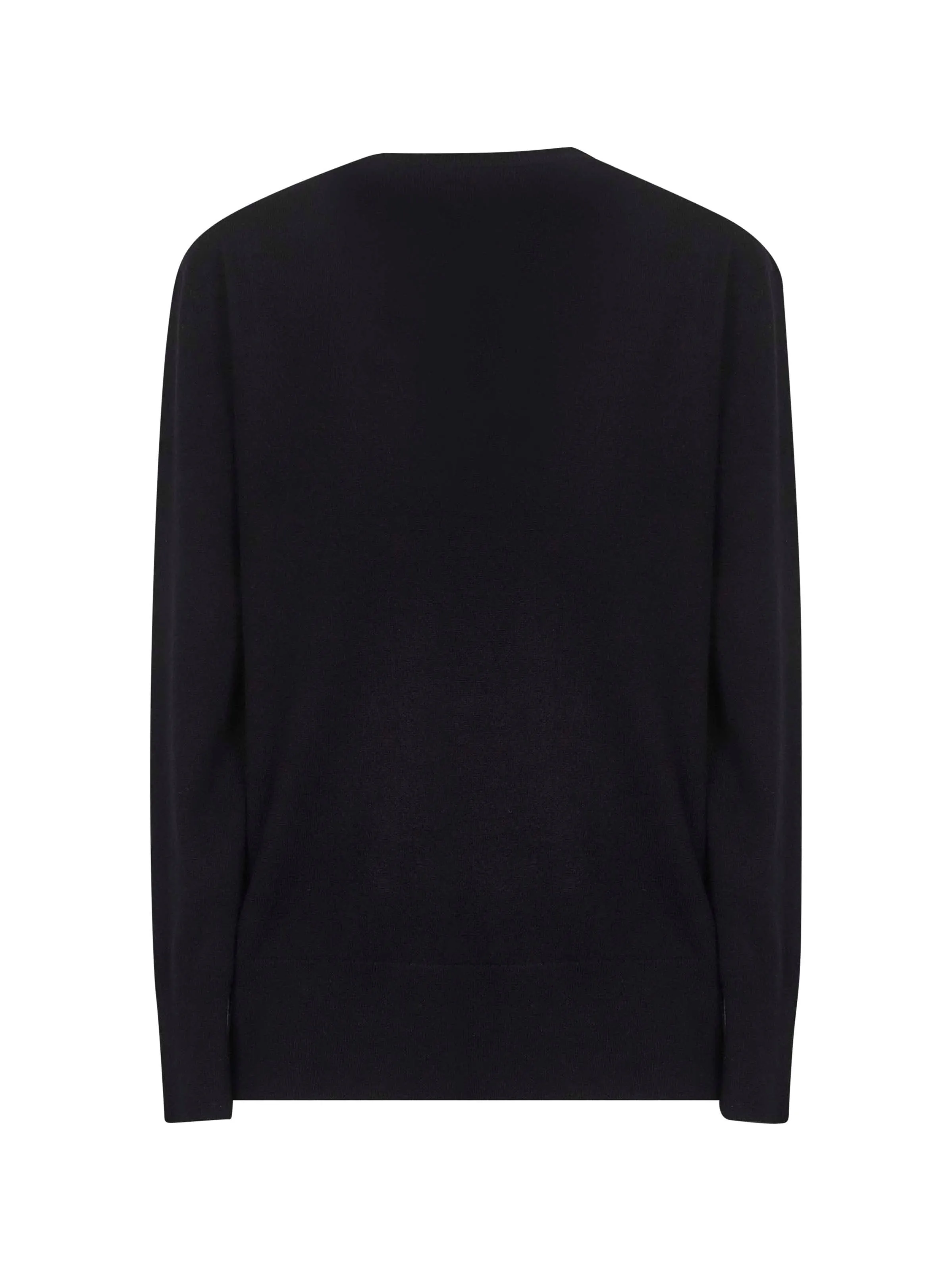 Black Cashmere V-Neck Sweater sold by Lord & Taylor product image thumbnail 2