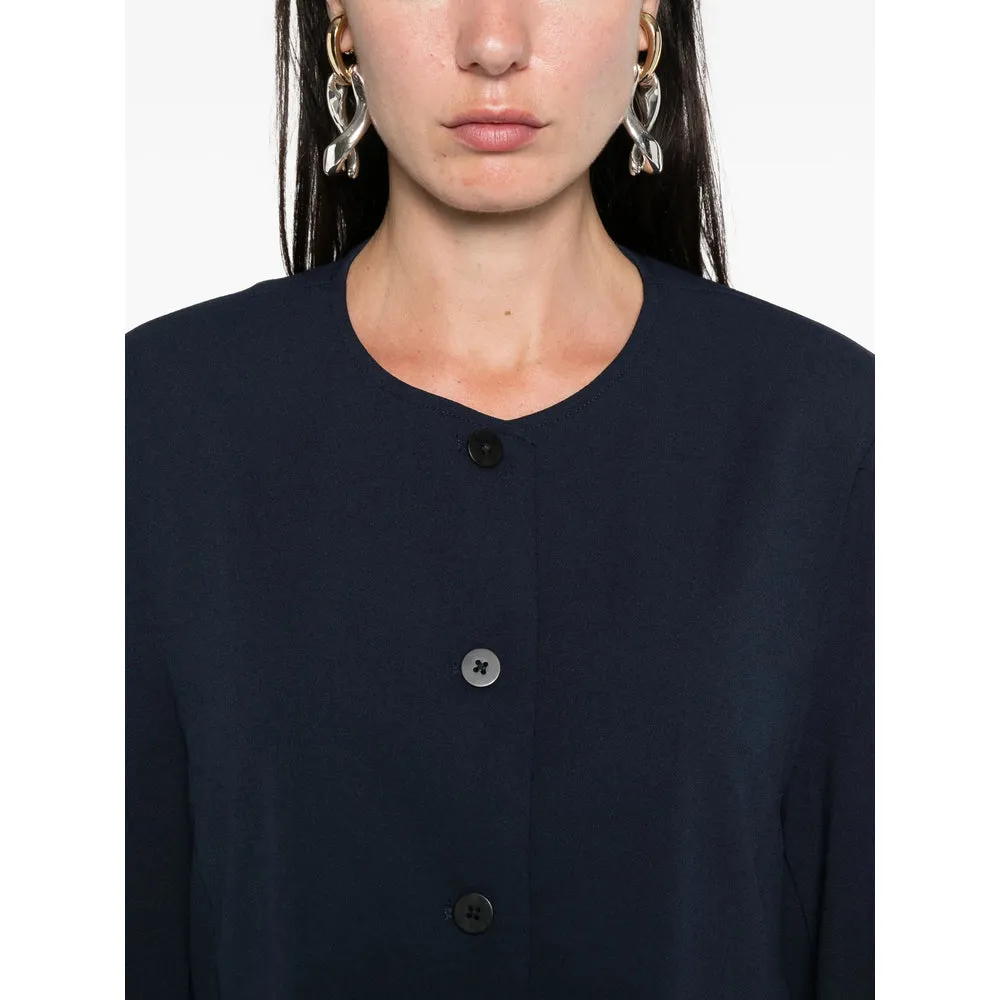 Cropped Dark Sapphire Blue Jacket sold by Lord & Taylor product image thumbnail 4