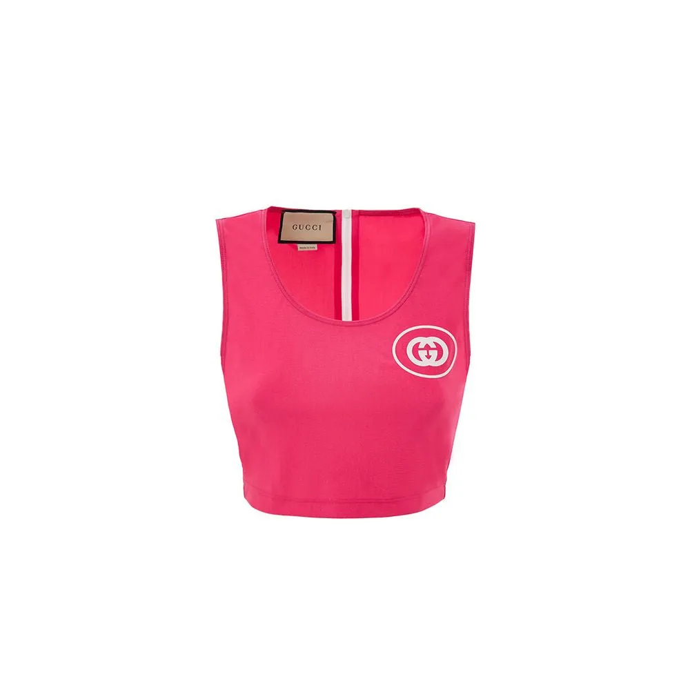 Fuchsia Polyamide Tank Tops sold by Lord & Taylor