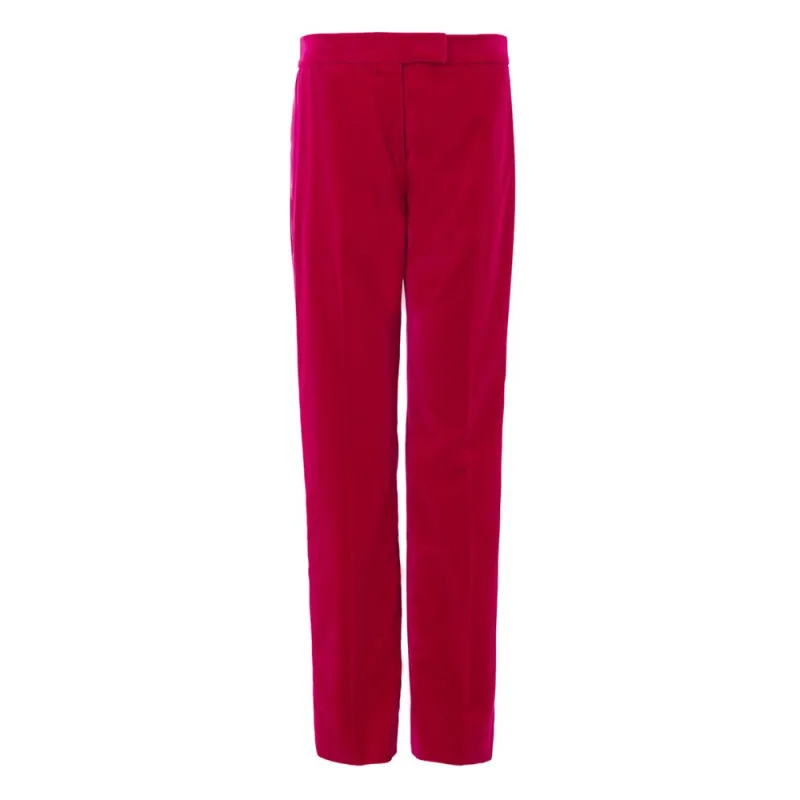 Fuchsia Cotton Dress Pants made by Tom Ford