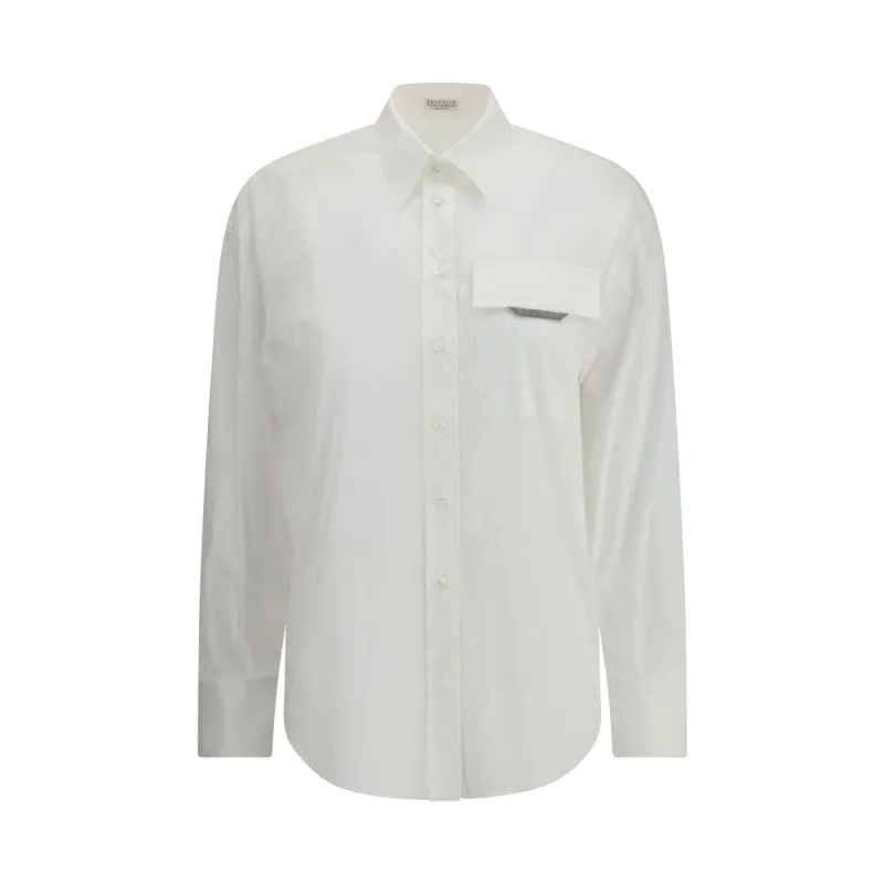 White Cotton Shirt sold by Lord & Taylor
