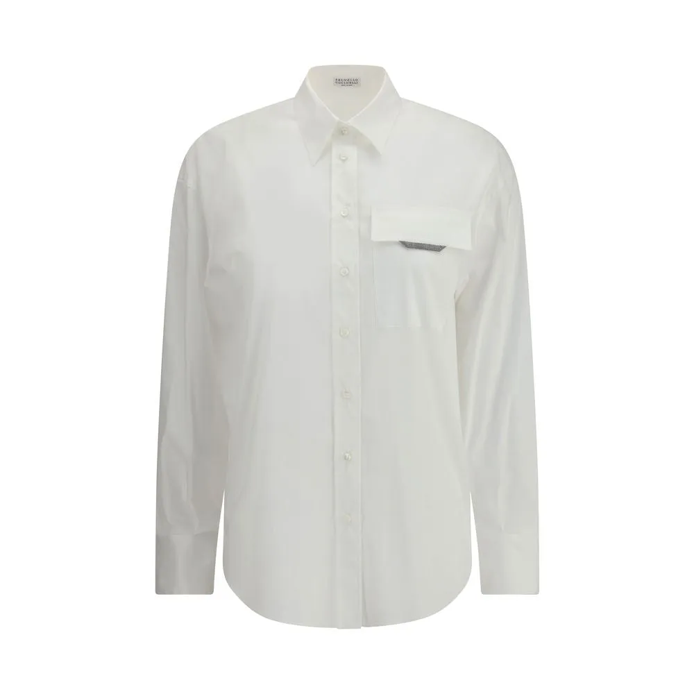 White Cotton Shirt sold by Lord & Taylor
