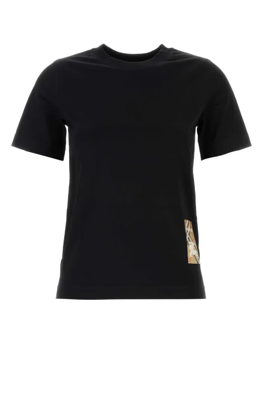 BLACK COTTON T-SHIRT sold by Lord & Taylor
