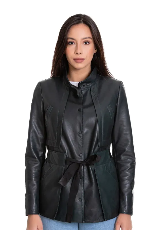 The Luque Leather Women Jacket sold by Lord & Taylor