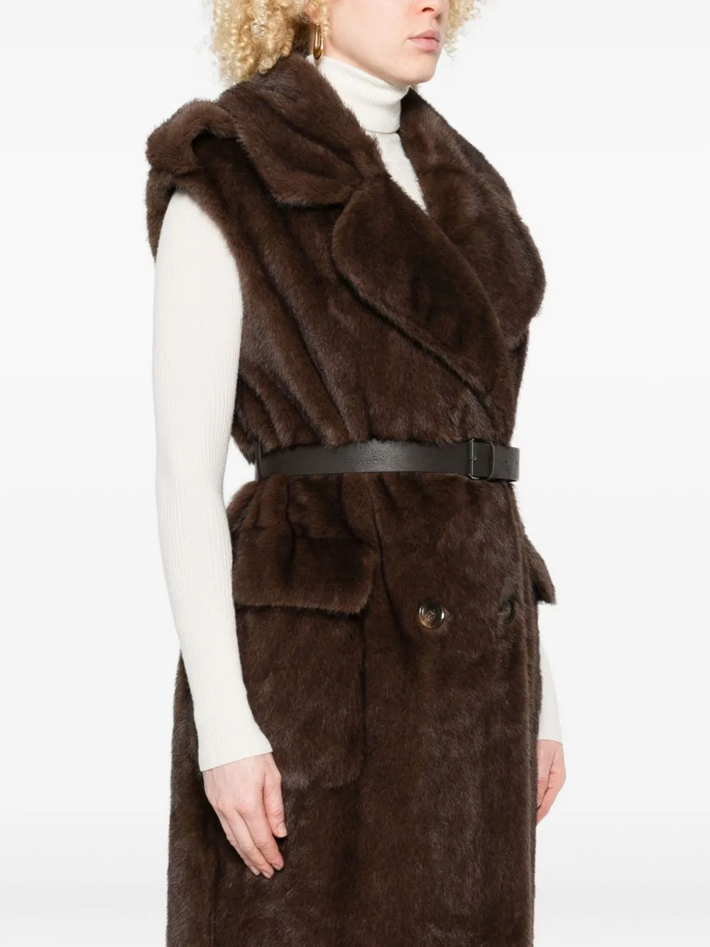 GILET IN FAUX FUR sold by Lord & Taylor product image thumbnail 5