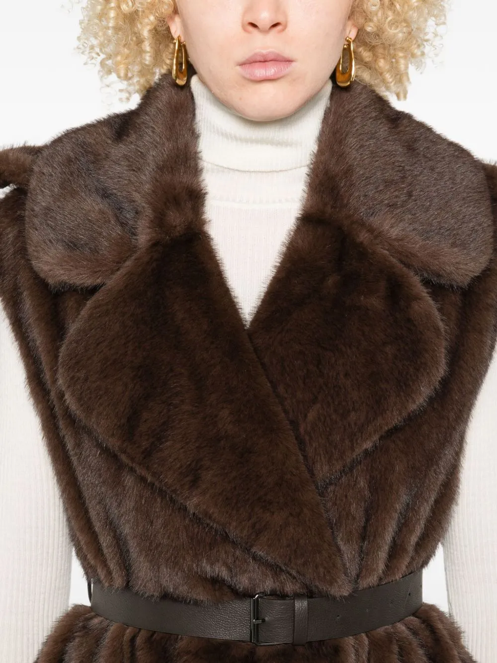 GILET IN FAUX FUR sold by Lord & Taylor product image thumbnail 4