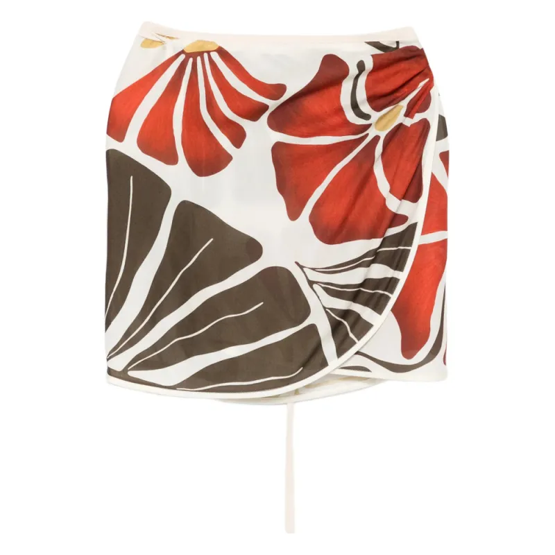 Floral Print Tie Fastening Skirt sold by Lord & Taylor