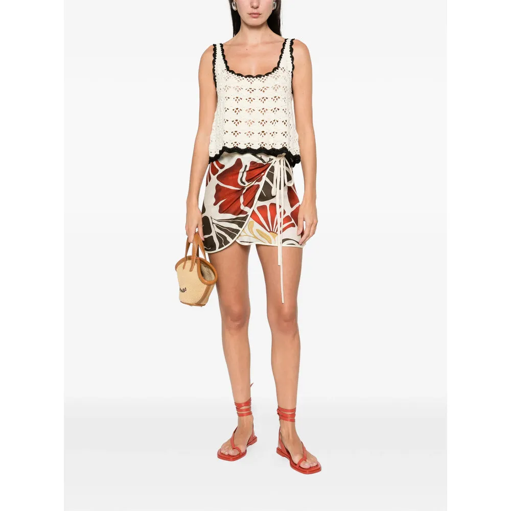 Floral Print Tie Fastening Skirt sold by Lord & Taylor product image thumbnail 2