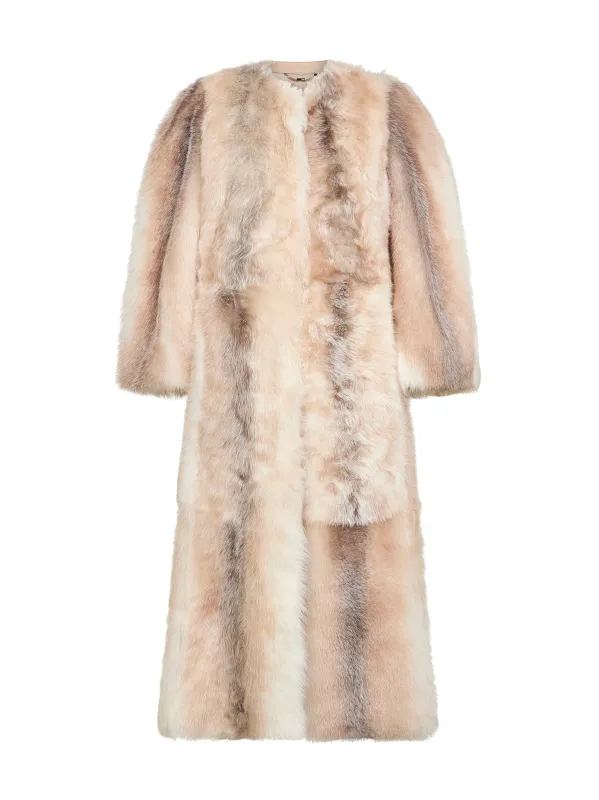 White Dorsato Shearling Coat sold by Lord & Taylor