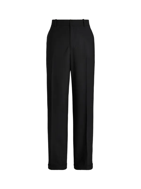Trousers in Black Wool Blend sold by Lord & Taylor