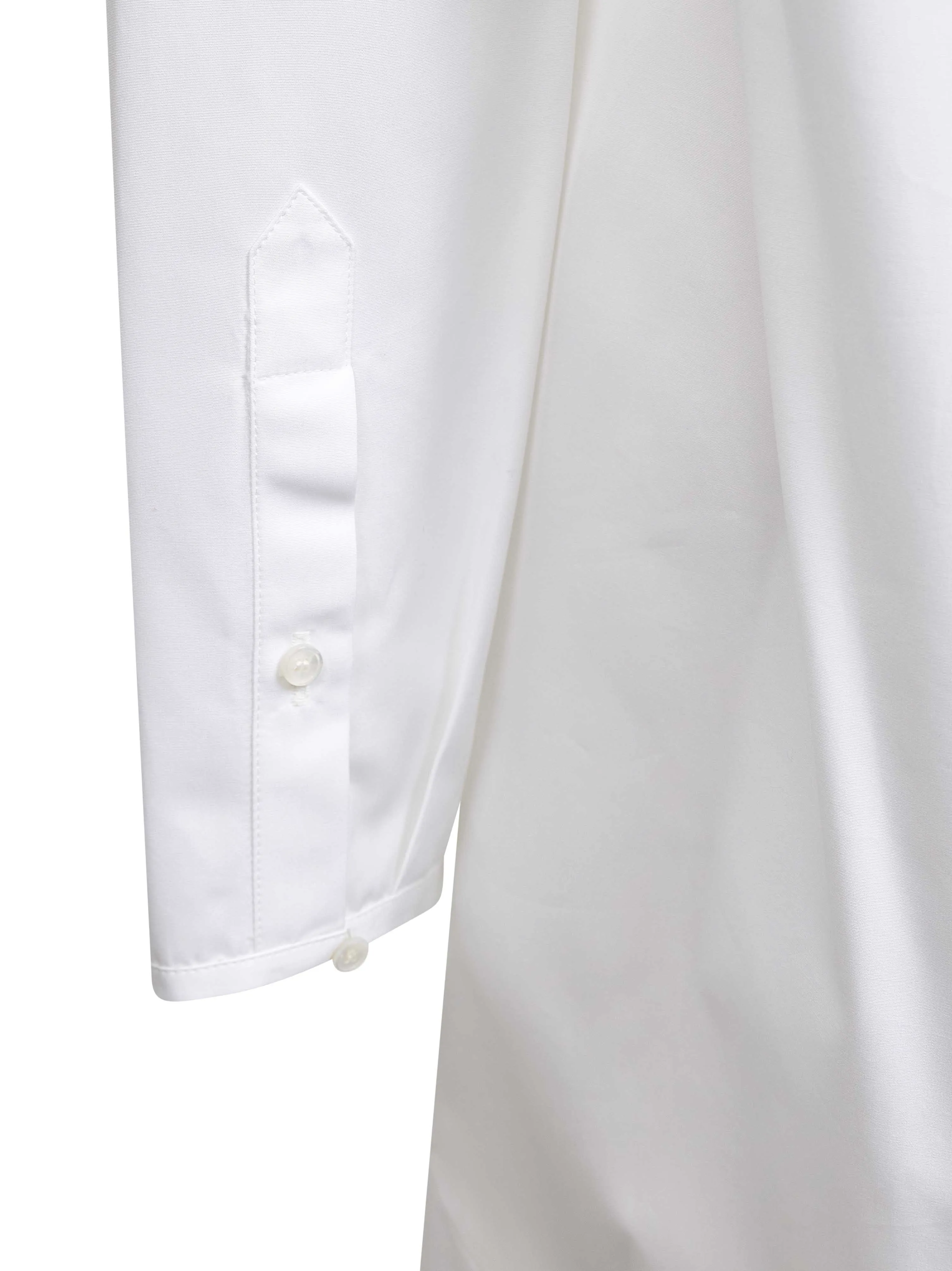 White Cotton Poplin Tunic Mini Dress sold by Lord & Taylor product image thumbnail 3