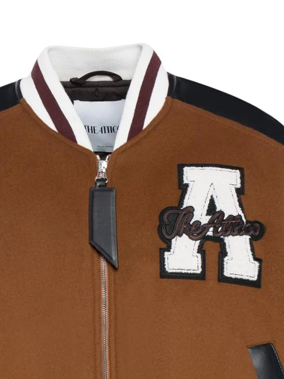 Oversized Camel Jacket with Logo Details sold by Lord & Taylor product image thumbnail 2