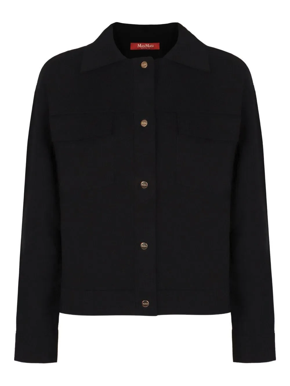 ZUM Cardigan with Logo Snap Closure sold by Lord & Taylor