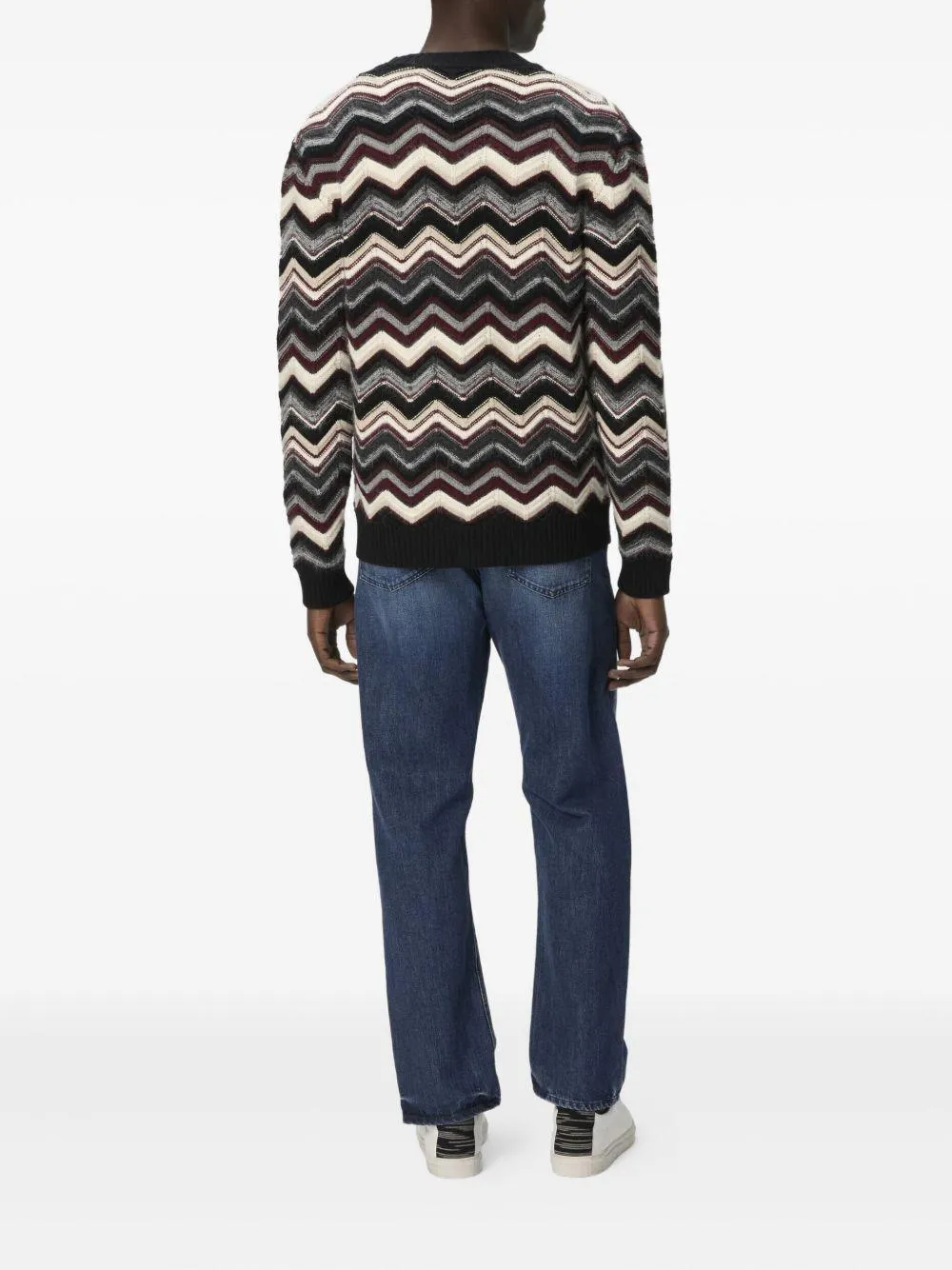 Multicolor Zigzag Pattern Cardigan sold by Lord & Taylor product image thumbnail 4