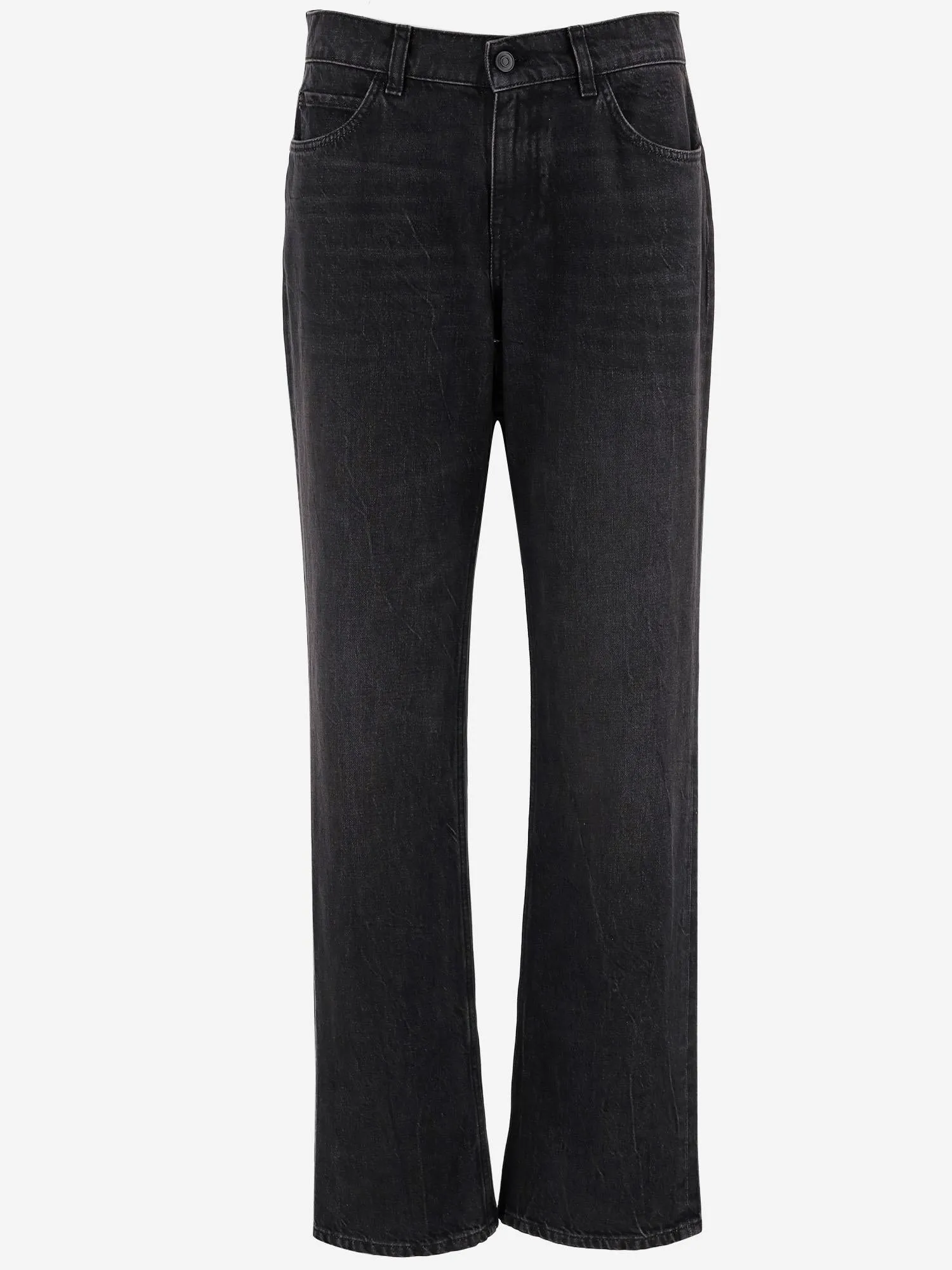 Cotton Denim Jeans with Five-Pocket Style sold by Lord & Taylor