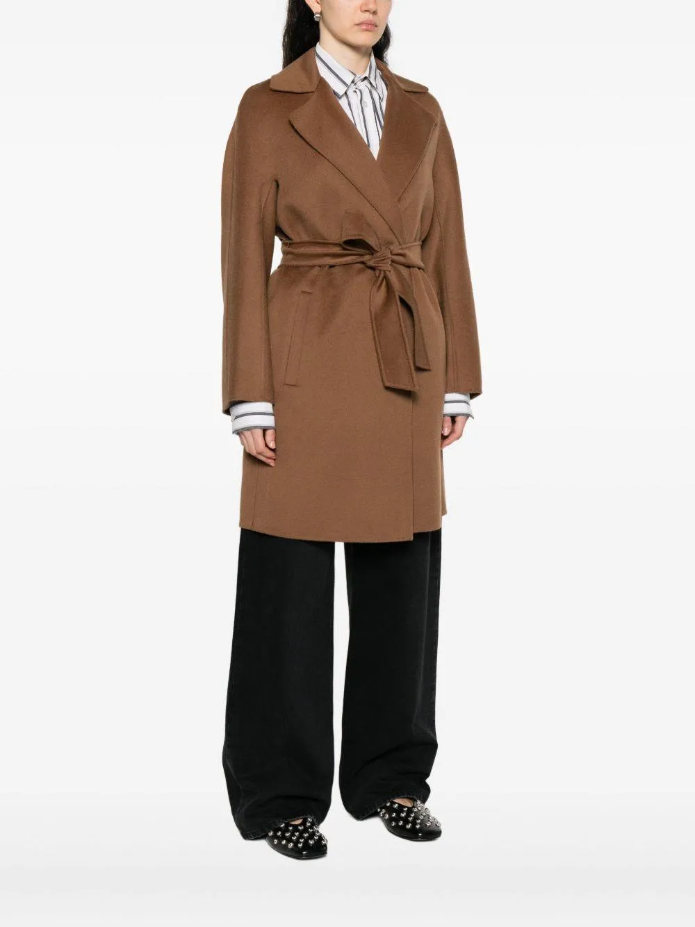 Studio Coat with Belted Waist sold by Lord & Taylor product image thumbnail 2