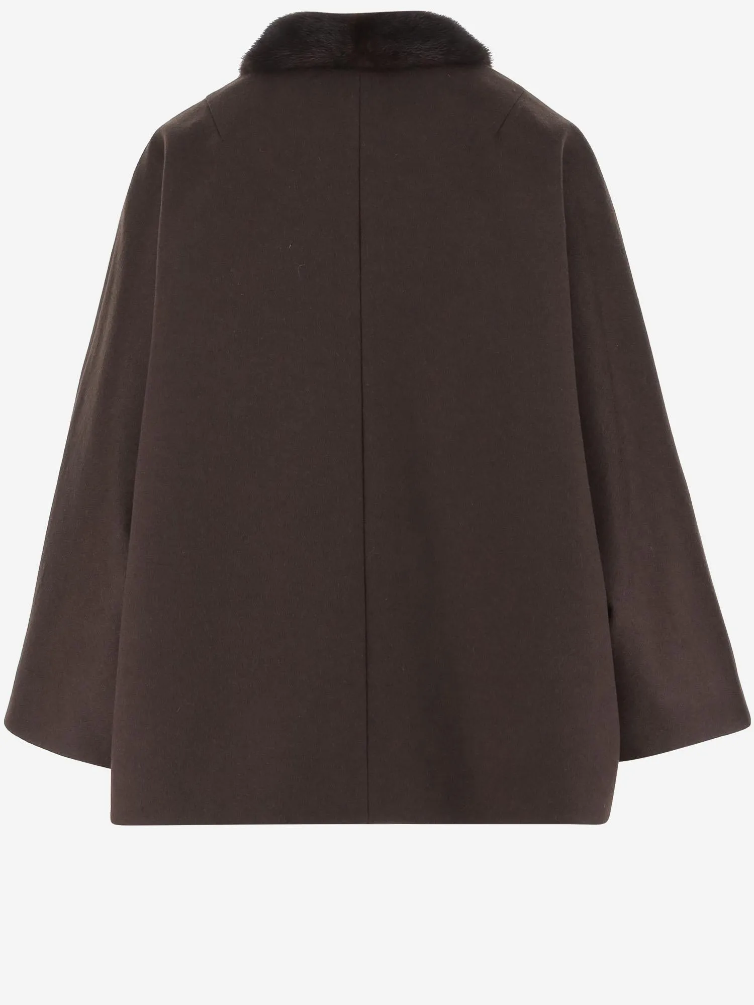 Wool Blend Jacket with Mink Collar sold by Lord & Taylor product image thumbnail 2