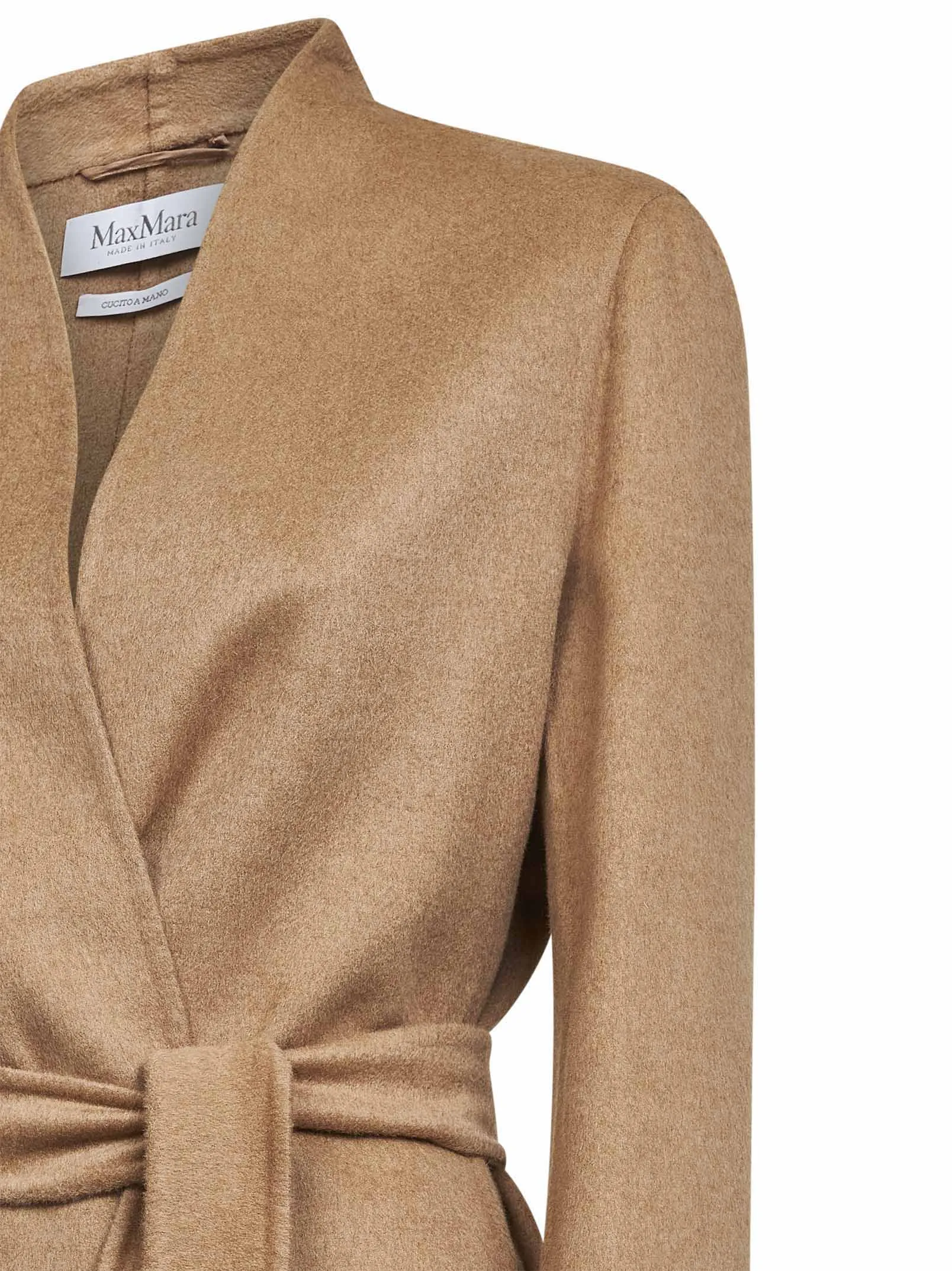 Camel Double Drap Wrap Jacket sold by Lord & Taylor product image thumbnail 3