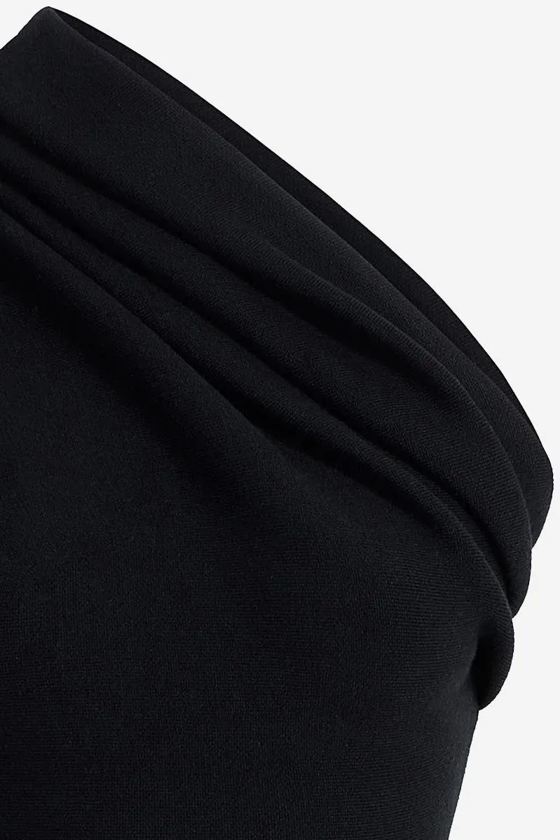 Top in Merino Wool with Asymmetrical Neckline sold by Lord & Taylor product image thumbnail 2