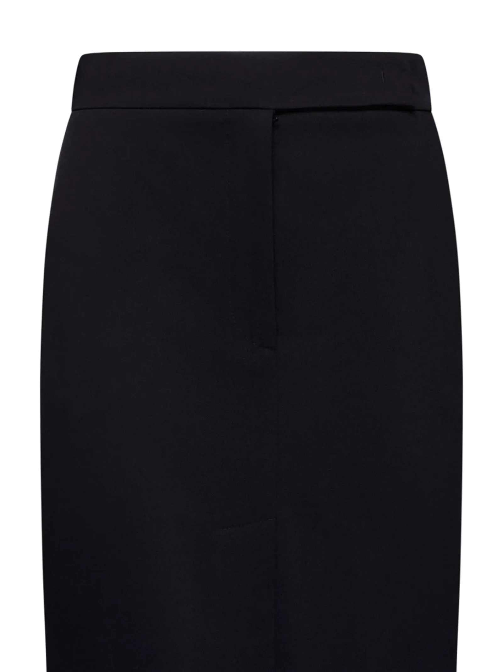 Black Gabardine Midi Pencil Skirt sold by Lord & Taylor product image thumbnail 3