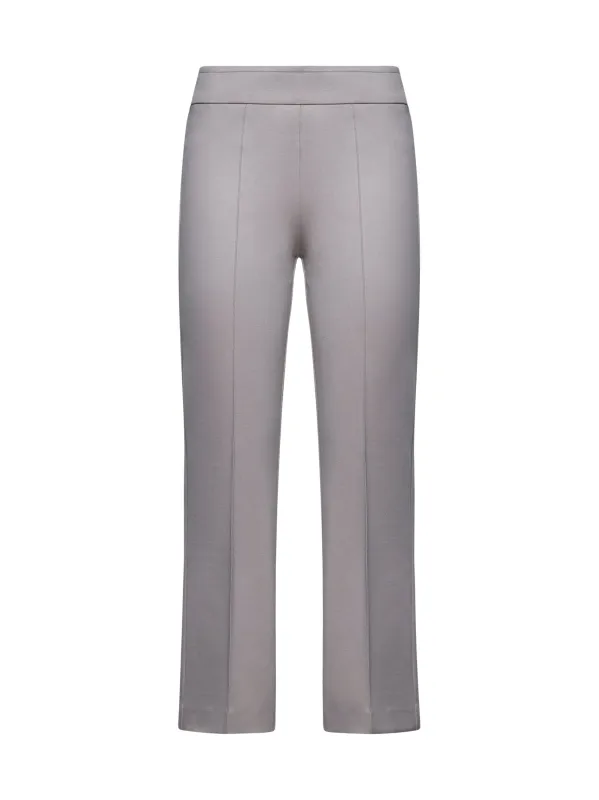 Beige Stretch Jersey Trumpet Trousers sold by Lord & Taylor