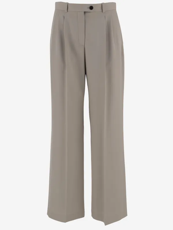 Wool Pants with Concealed Closure sold by Lord & Taylor