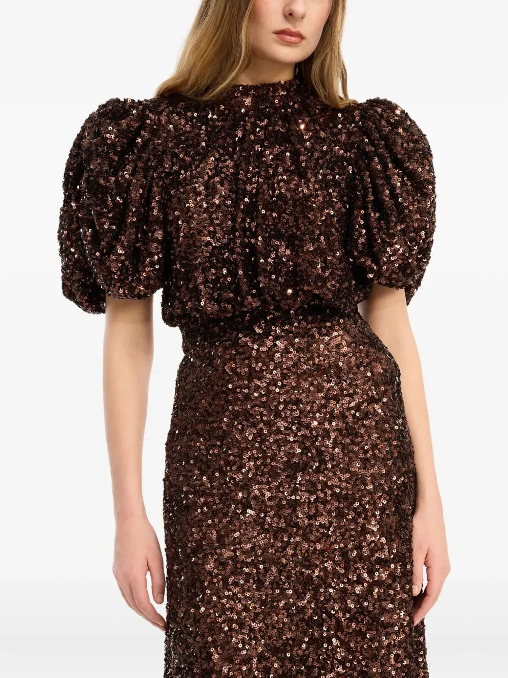 SEQUIN MIDI DRESS sold by Lord & Taylor product image thumbnail 4