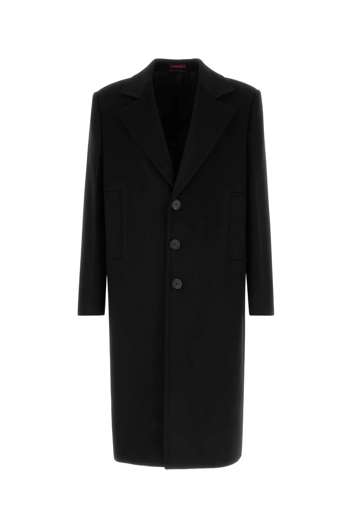 BLACK WOOL BLEND COAT sold by Lord & Taylor