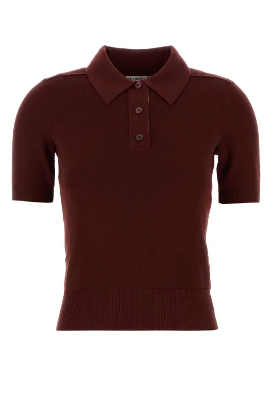 RED WOOL POLO sold by Lord & Taylor