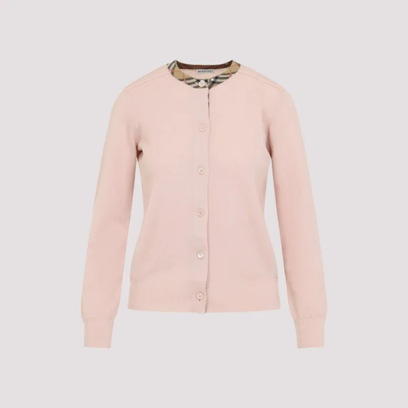 PINK WOOL CARDIGAN sold by Lord & Taylor