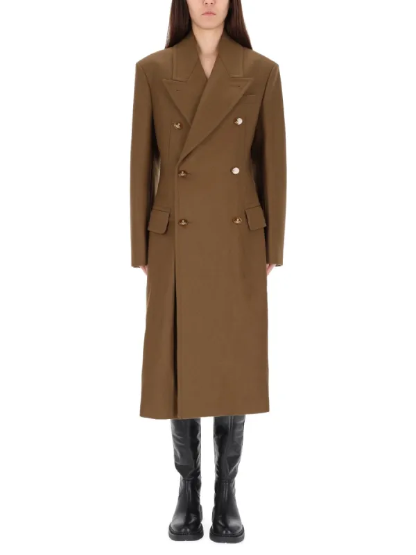 BEIGE WOOL CASHMERE COAT sold by Lord & Taylor