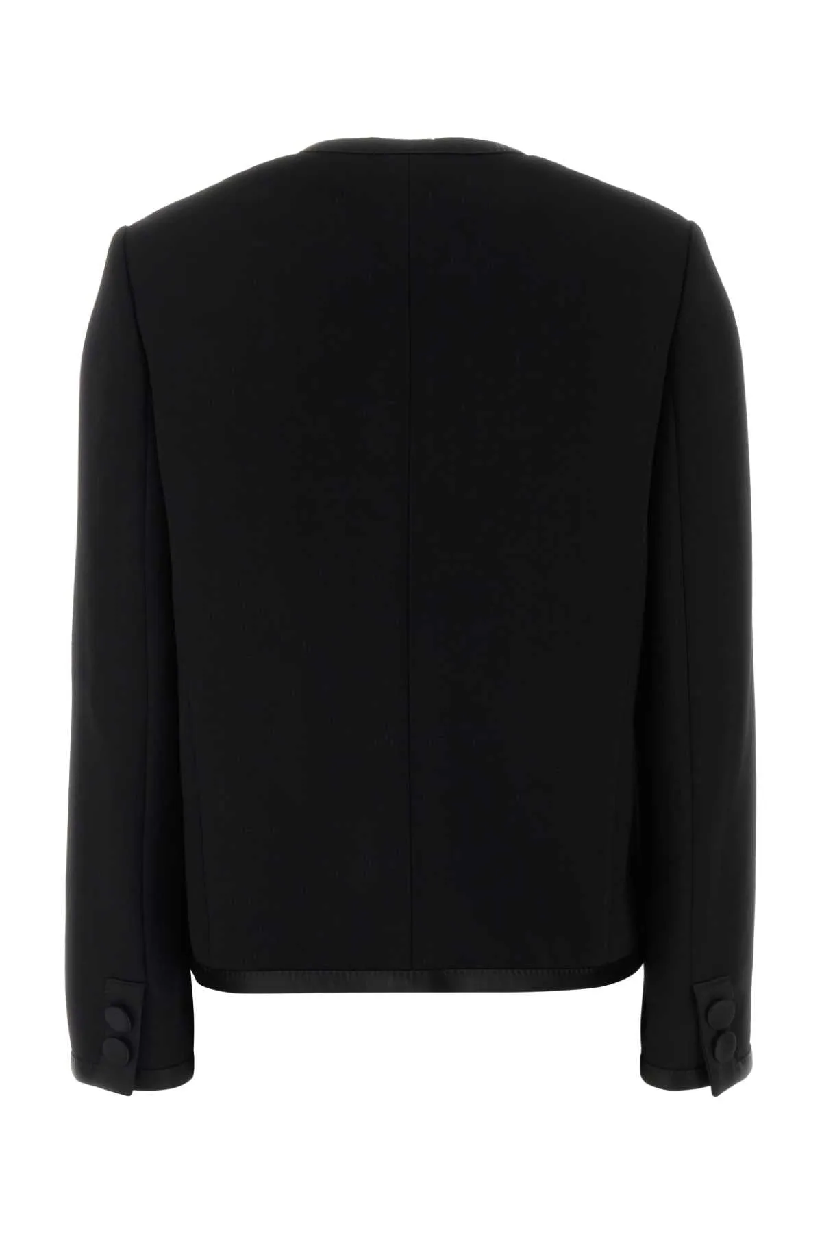 BLACK VIRGIN WOOL JACKET sold by Lord & Taylor product image thumbnail 2