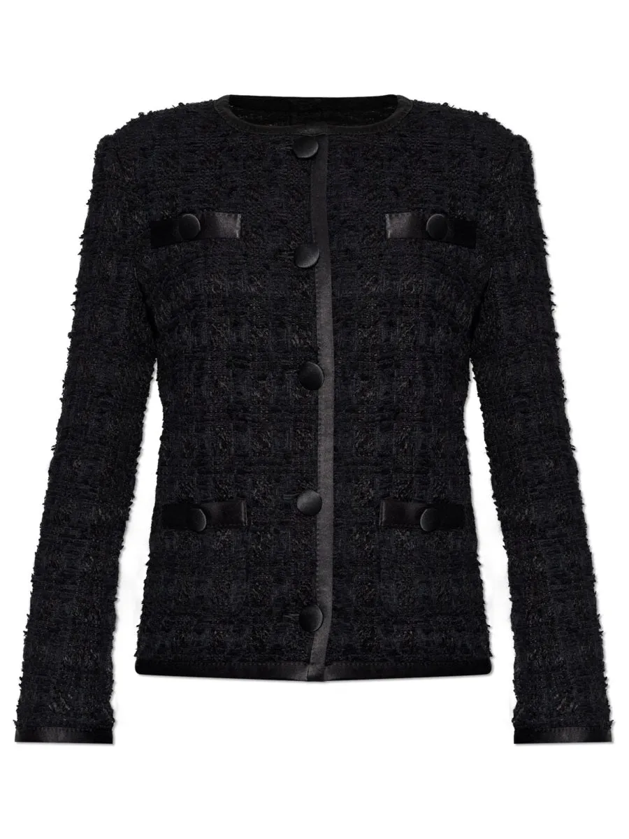 BLACK VIRGIN WOOL JACKET sold by Lord & Taylor product image thumbnail 3
