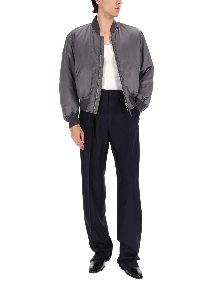 SILK BOMBER JACKET sold by Lord & Taylor product image thumbnail 4
