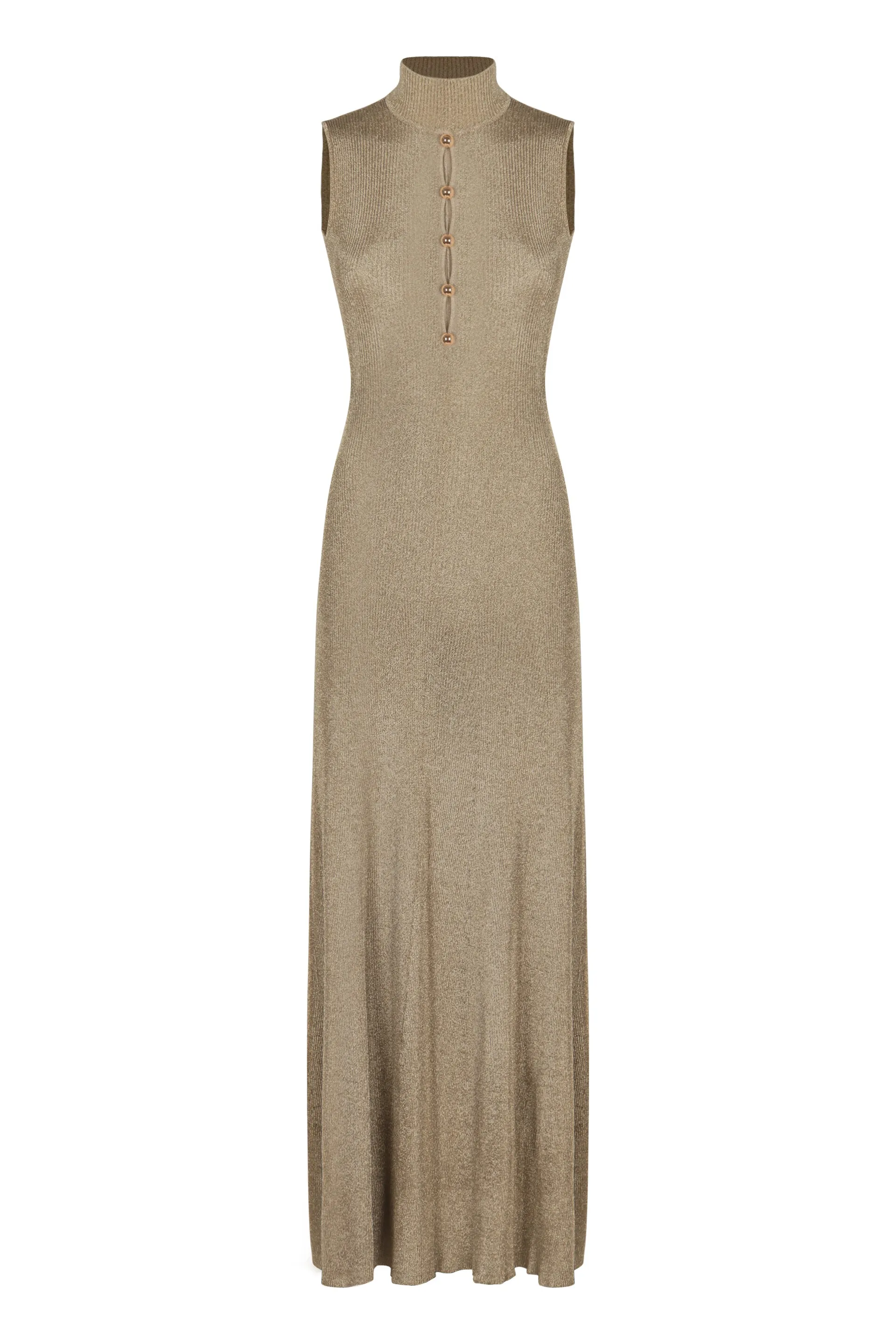 GOLD VISCOSE DRESS sold by Lord & Taylor