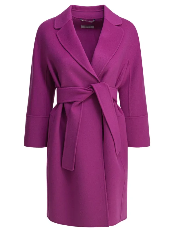 FUCHSIA WOOL COAT sold by Lord & Taylor
