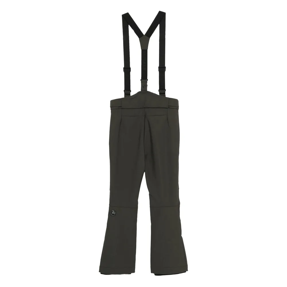Dark Green Suspenders Trousers sold by Lord & Taylor product image thumbnail 3